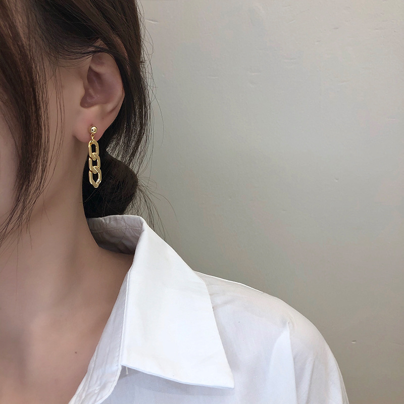 Bông Tai Kim Loại Phong Cách Bô-Hem Cho Nữ
