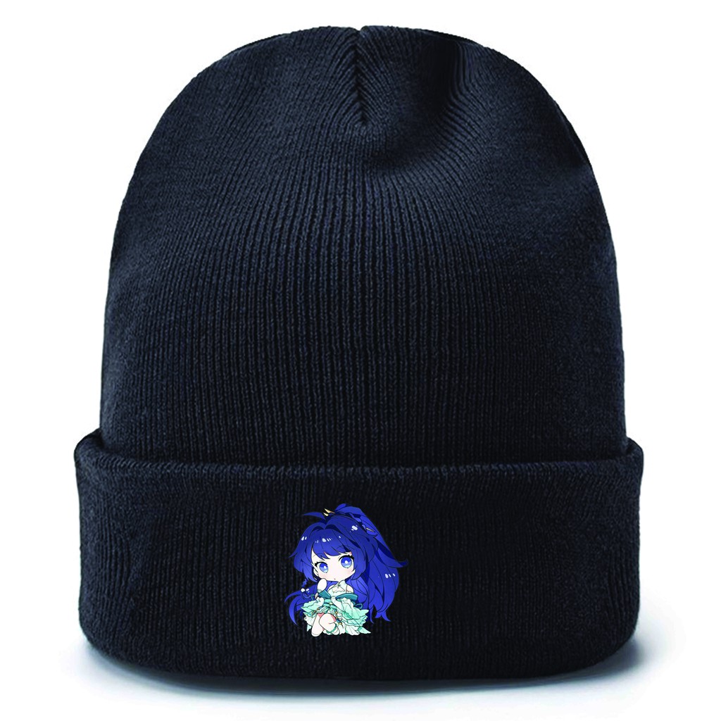 Mũ len in hình HONKAI IMPACT game chibi xinh xắn thời trang nam nữ