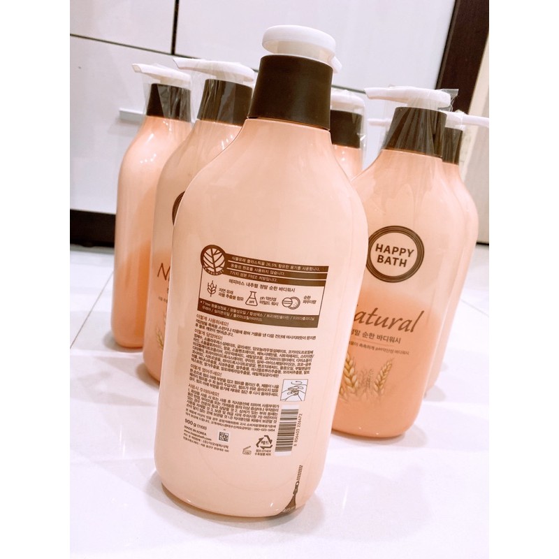 SỮA TẮM LÚA MẠCH HAPPY BATH NATURAL ĐƯỢC ƯA CHUỘNG NHẤT HÀN QUỐC | BigBuy360 - bigbuy360.vn