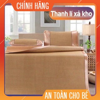 CHIẾU MÂY ĐIỀU HOÀ MUJI HÀNG LOẠI 1 TẶNG KÈM 2 vỏ gối  [FreeShip – HÀNG CHÍNH HÃNG]