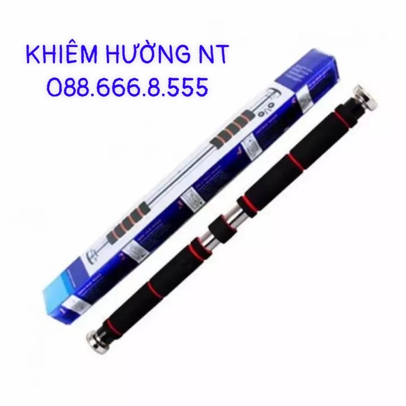 Xà đơn treo tường gắn cửa nhiều cỡ từ 62-150cm kích thước có thể tùy chỉnh phù hợp tập gym tại nhà tăng cơ bắp