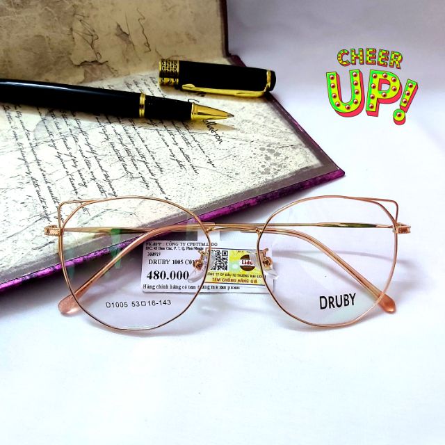 [CHÍNH HÃNG] Gọng kính DRUBY D1005 made in Japan