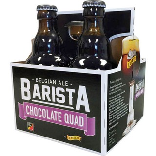 Lốc 4 chai bia Kasteel Barista Chocolate Quad 11%