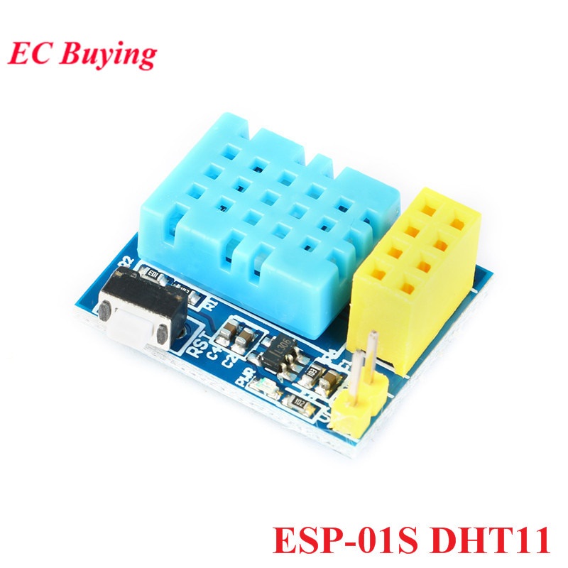 ESP8266 WiFi Relay Module USB to ESP8266 DHT11 Temperature Humidity Adapter ESP-01 ESP-01S DS18B20 WS2812 RGB Module For Arduino