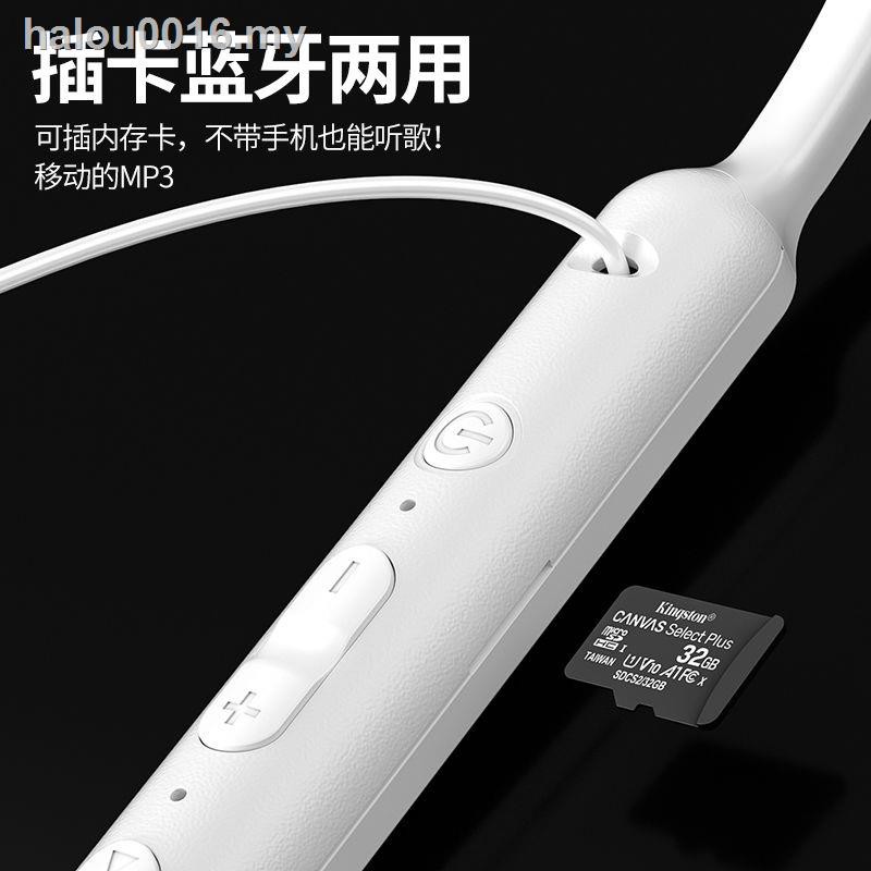 Tai Nghe Bluetooth Không Dây Đeo Cổ Tiện Dụng Khi Tập Thể Thao Cho Oppo Huawei Vivo Xiaomi