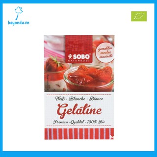 Gelatin hữu cơ Sobo 9g