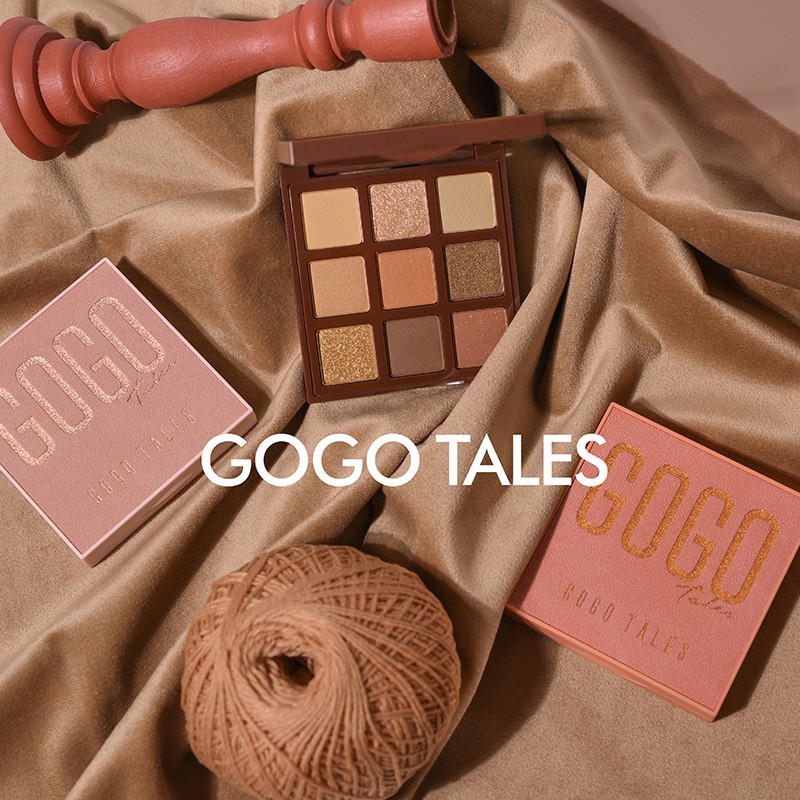 Bảng Phấn Mắt GOGO TALES Chính Hãng 9 Màu - Admiring Velvet Eyeshadow | BigBuy360 - bigbuy360.vn