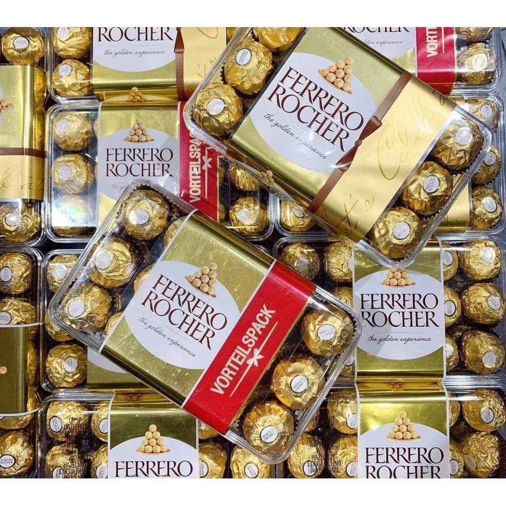 Socola Ferrero Rocher nhân hạt dẻ (hộp 375g)