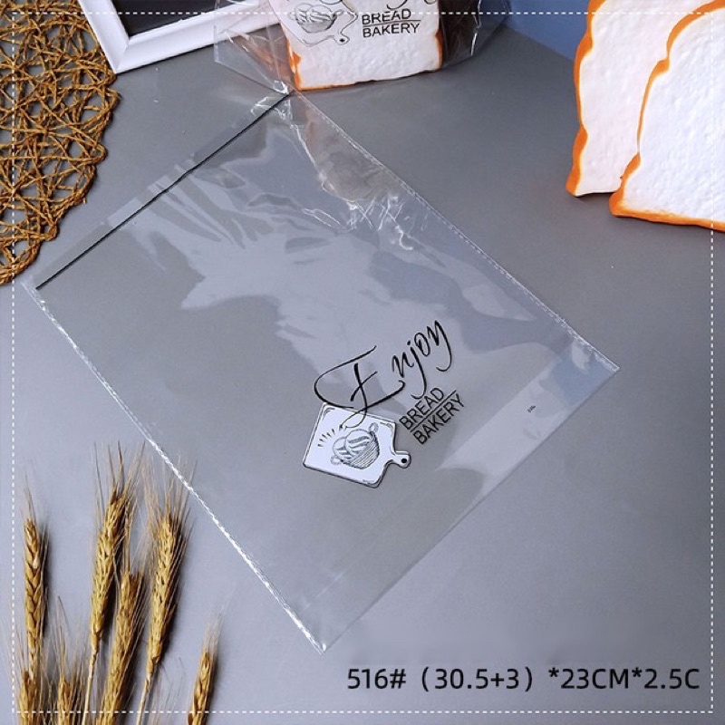 Túi enjoy đựng bánh mì sandwich, cua phô mai - 50 cái