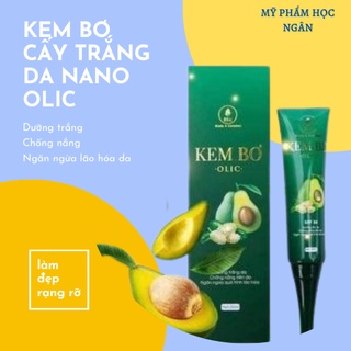 Kem bơ cấy trắng da nano olic Myphamhocngan dưỡng da trắng sáng, chống nắng cho da, ngăn ngừa lão hóa da