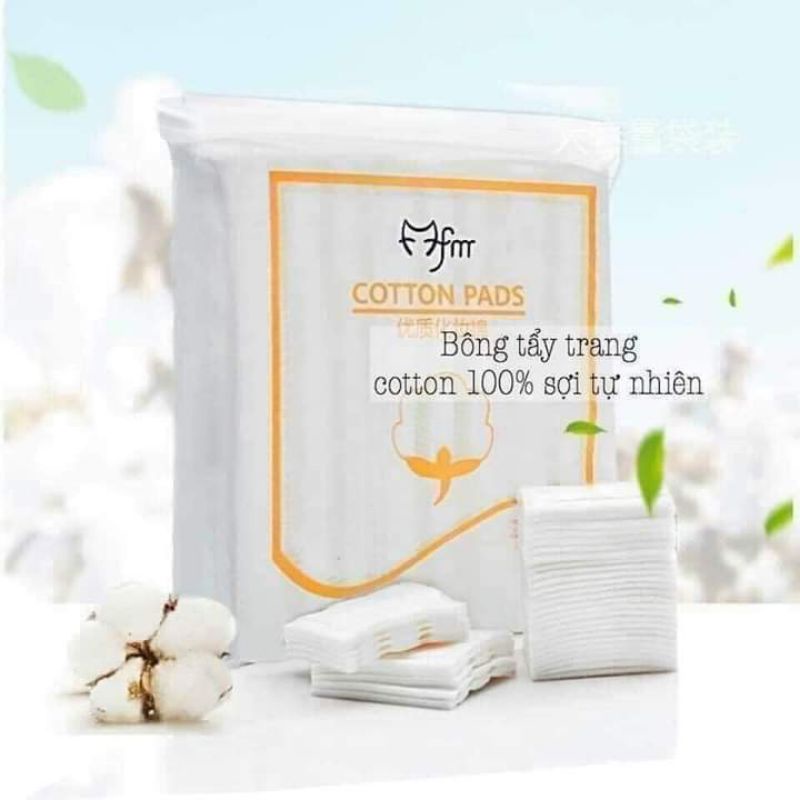 Bông tẩy trang cotton Pad 222 miếng quá rẻ tiện lợi dễ dùng phù hợp mọi loại da- Giá sinh viên