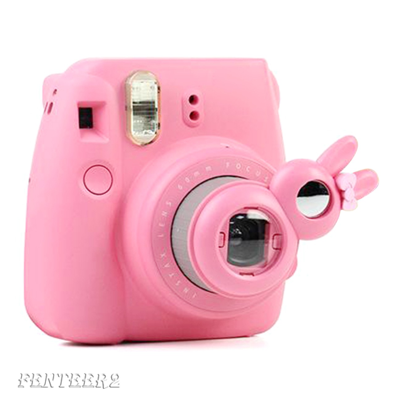 (Fenteer2 3c) Lens Chụp Ảnh Tự Sướng Hình Thỏ Cho Instax Mini 8, 8 +, 9, 7s