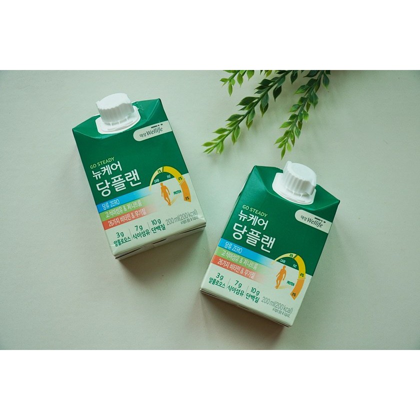 Sữa dinh dưỡng Nucare dành cho người tiểu đường Daesang Wellife Nucare Glucose Plan 200ml