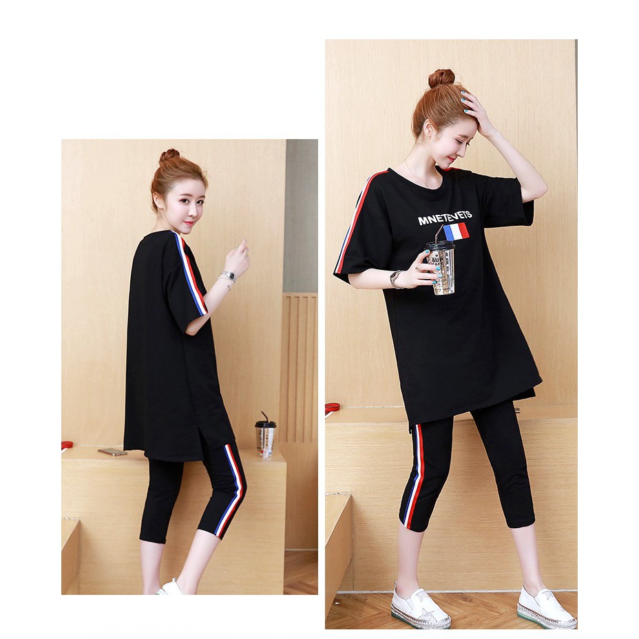 Set Áo Quần Bầu Đồ Bộ Bầu -SAQ04