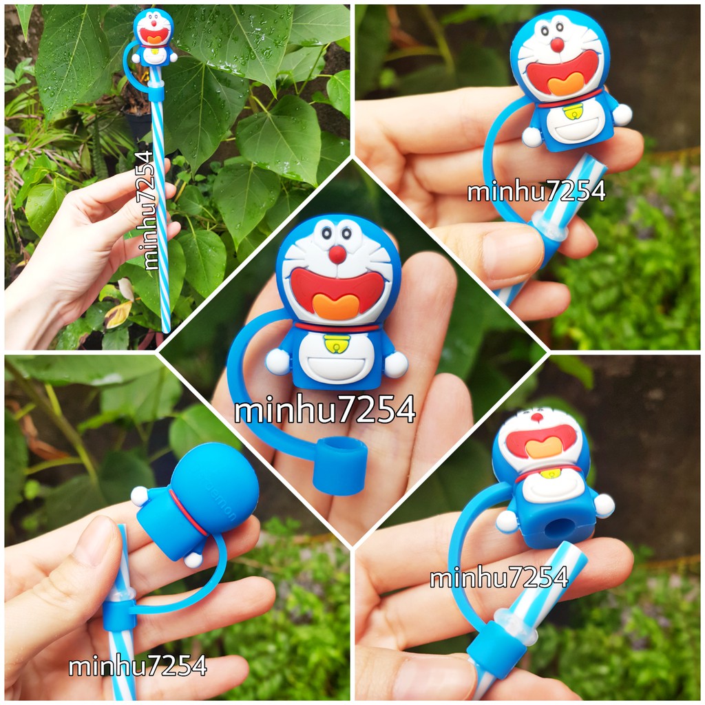 [PHỤ KIỆN] NẮP DORAEMON HÌNH CẦU CHO LY GIỮ NHIỆT 900ML