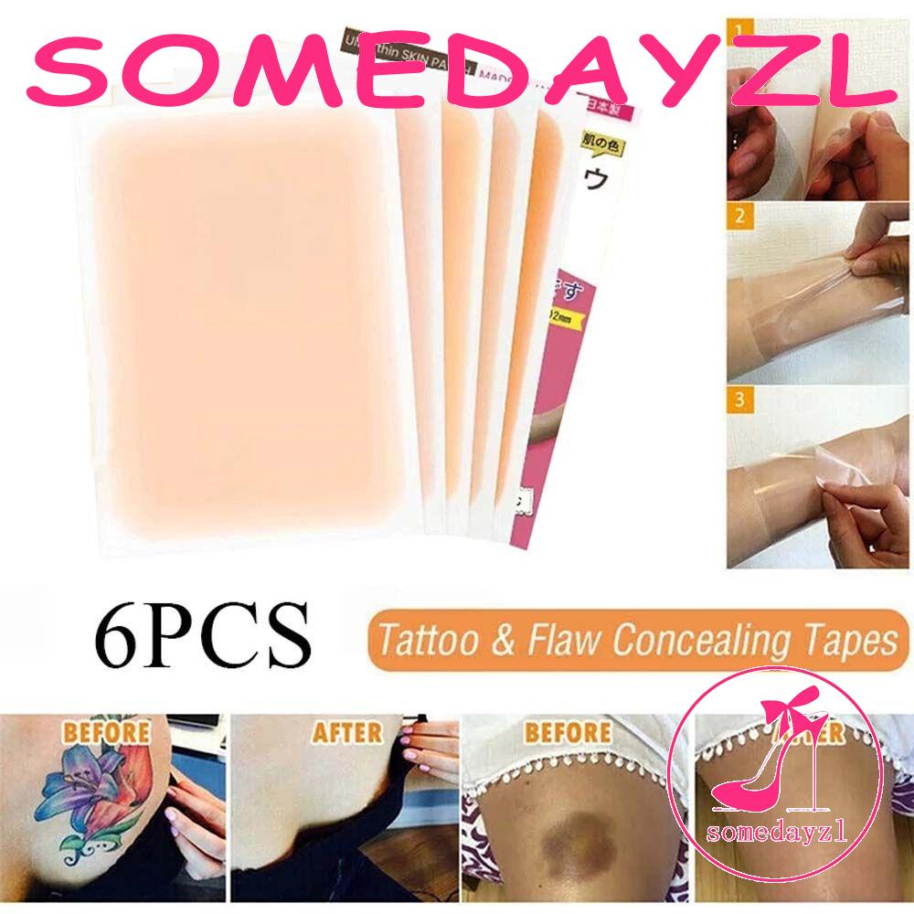 Somedayzl Cuộn Băng Keo Che Hình Xăm Che Phủ Toàn Diện Vết Đốm Đen Có Thể Cắt Ra