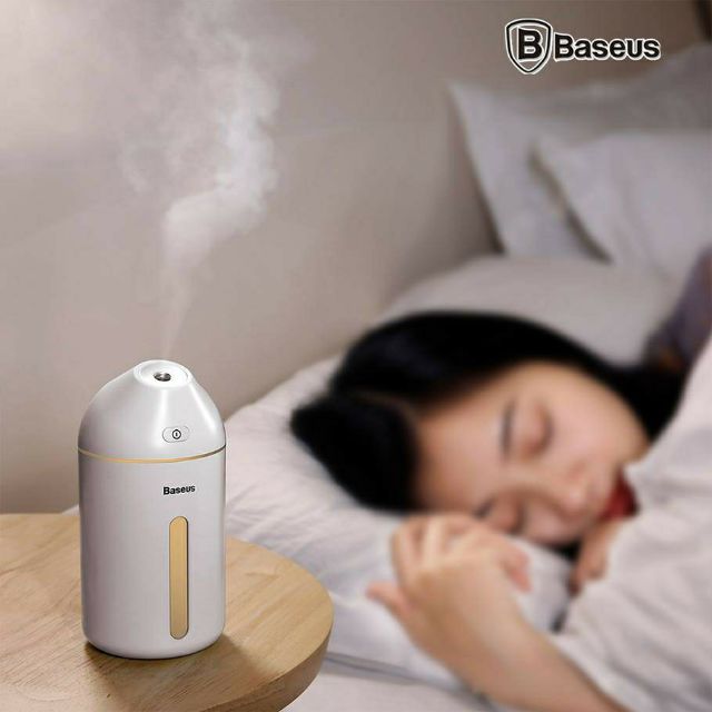 Máy phun sương tạo độ ẩm - lọc không khí mini Baseus Cute Mini Air Humidifier LV087 có bảo hành