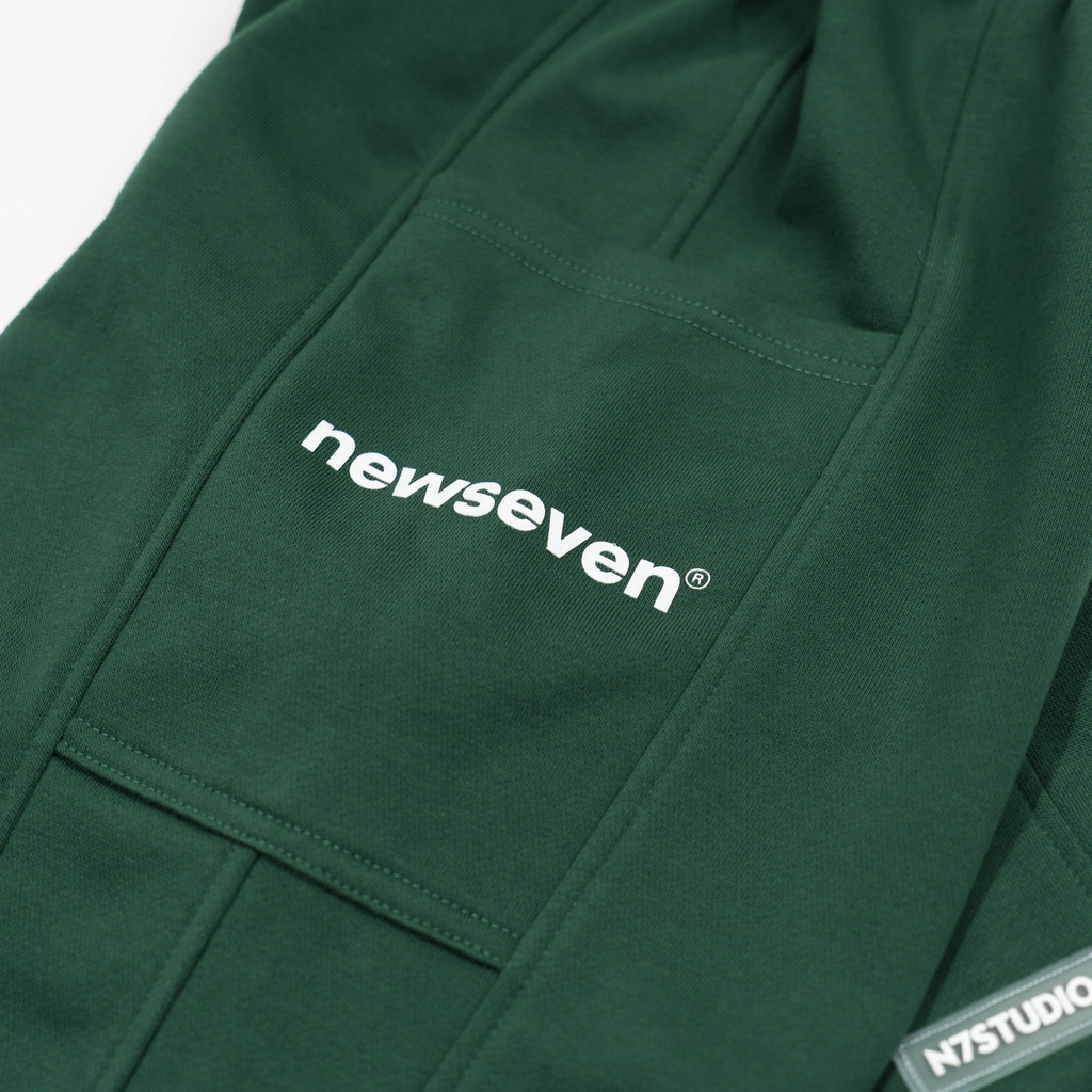 Quần Short Đùi Unisex N7 Neseven INSERT Basic nam nữ form rộng Local Brand