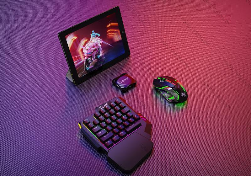 Thiết bị kết nối chuyển đổi bàn phím và chuột chơi game cho điện thoại IOS và Android | BigBuy360 - bigbuy360.vn