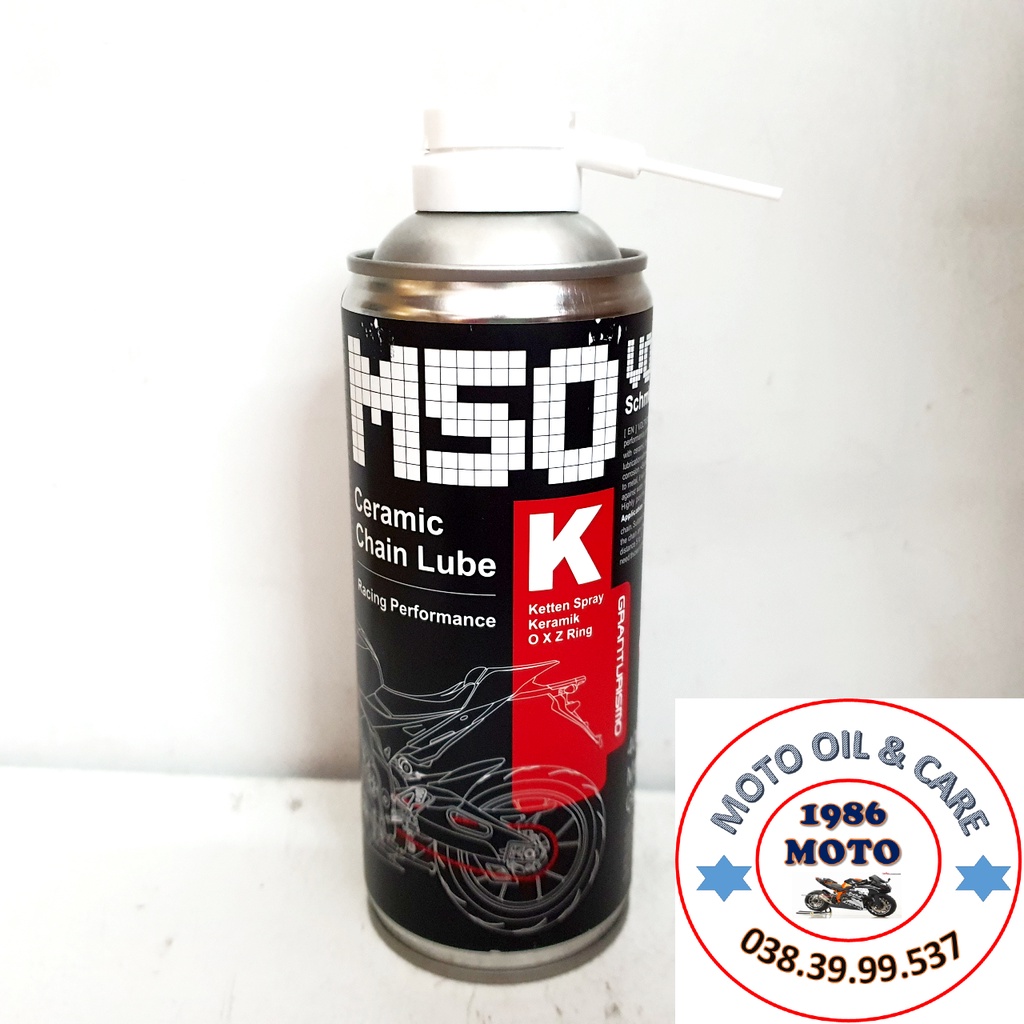 Xịt dưỡng sên phủ sứ cao cấp nhập khẩu Đức Voltronic M50-K Ceramic Chain Lube (Phiên bản mới)