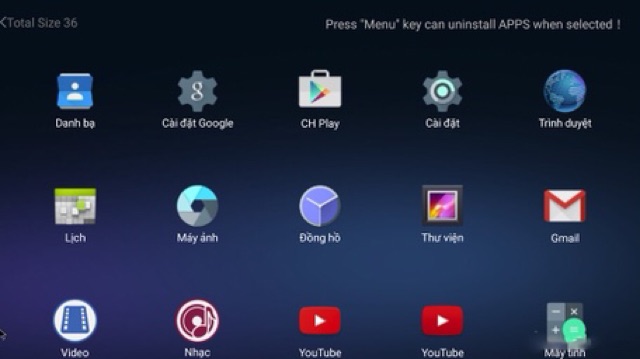 Android Tivi box Vinabox X9 Ram 2GB tặng chuột không dây