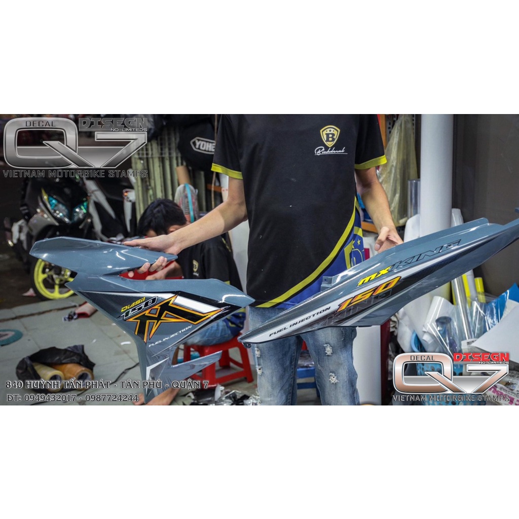 Tem Rời EXCITER 150 MX XI MĂNG