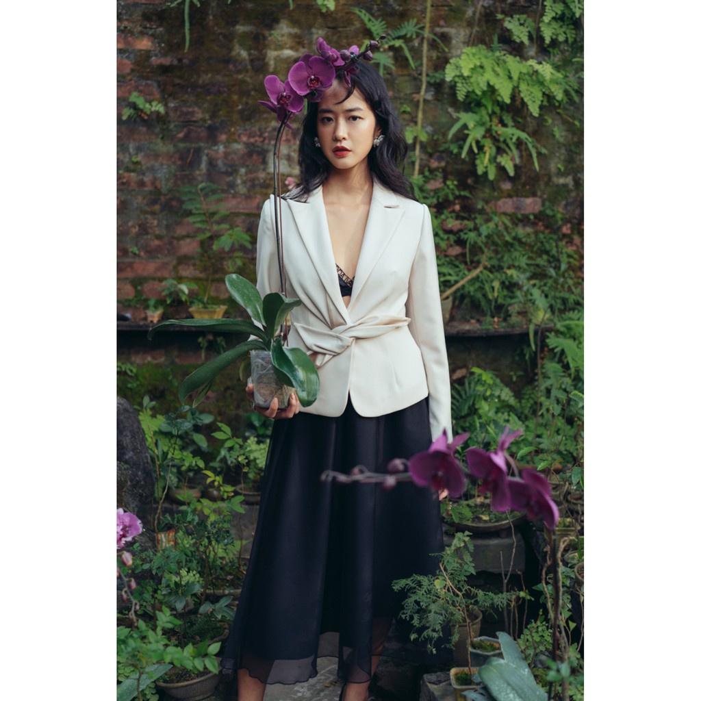 [Mã WABRIVY33 giảm 10% tối đa 50k đơn từ 250K] Áo Vest nữ xoắn eo thiết kế IVY moda MS 67M6041