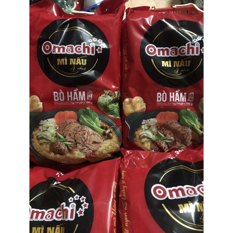 Gói Mì Bò Omachi Sợi Lớn Nấu 4 Phút 100g (mẫu mới) | BigBuy360 - bigbuy360.vn