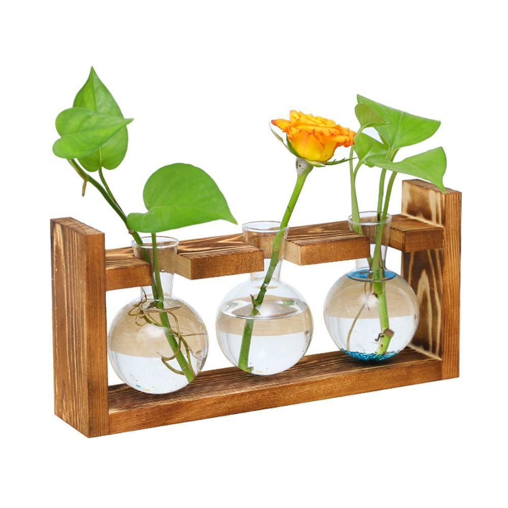 Chậu Hoa Thủy Canh Để Bàn Trang Trí Nhà Cửa / Văn Phòng