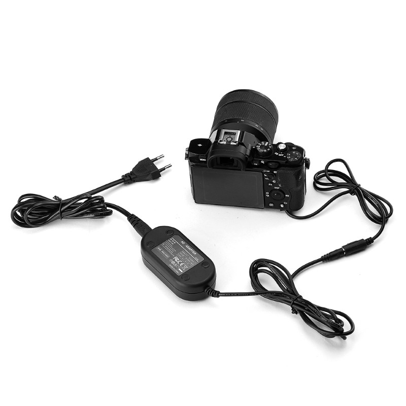 Bộ Sạc Phích Cắm Eu Np-Fw50 Cho Máy Ảnh Sony A5100 A6500 A6400 A6300 A6100 A6000 A5000 A7S2 A55