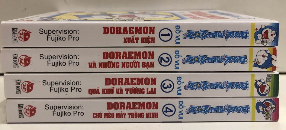 Truyện tranh- Doraemon đố vui (bộ 4 tập) - NXB Kim Đồng