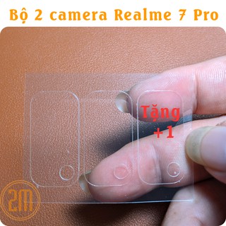Bộ 2 cường lực camera realme 7, 7 pro dẻo, mỏng 0.2mm