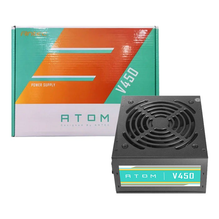 Nguồn máy tính ANTEC Atom V450 - 450W Công Suất Thực ( Có Hộp )