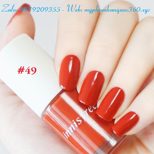 Sơn Móng Tay – Innisfree Real Color Nail - Màu số 49