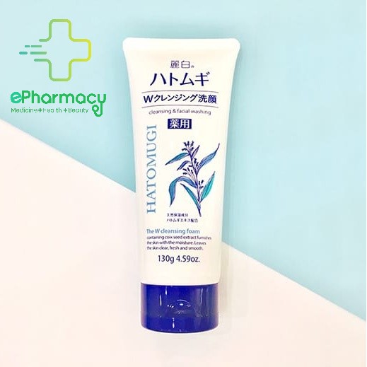 Sữa rửa mặt Hatomugi Naturie Cleansing Foam hạt Ý Dĩ Nhật Bản