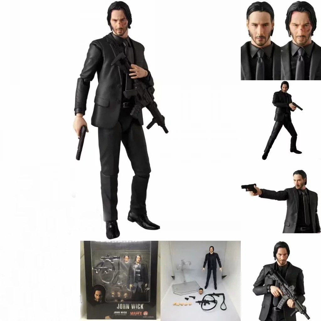 Mô hình John Wick mafex 070