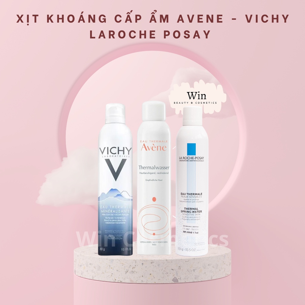 Xịt Khoáng Avène 300ml - Xịt khoáng Vichy 300ml chuẩn Pháp