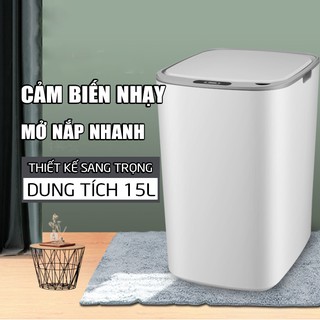 Thùng rác thông minh cảm ứng tự động MIDI - Thùng rác tự động đóng mở
