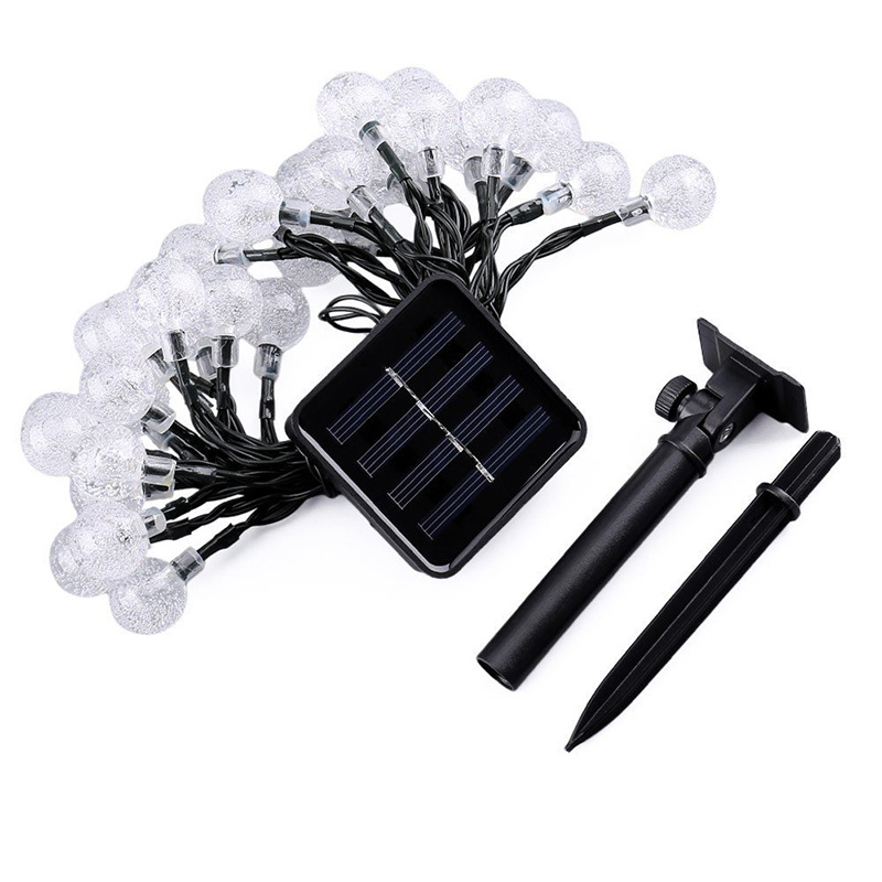 Dây đèn LED sử dụng năng lượng mặt trời 8 chế độ chất lượng cao trang trí tiện dụng