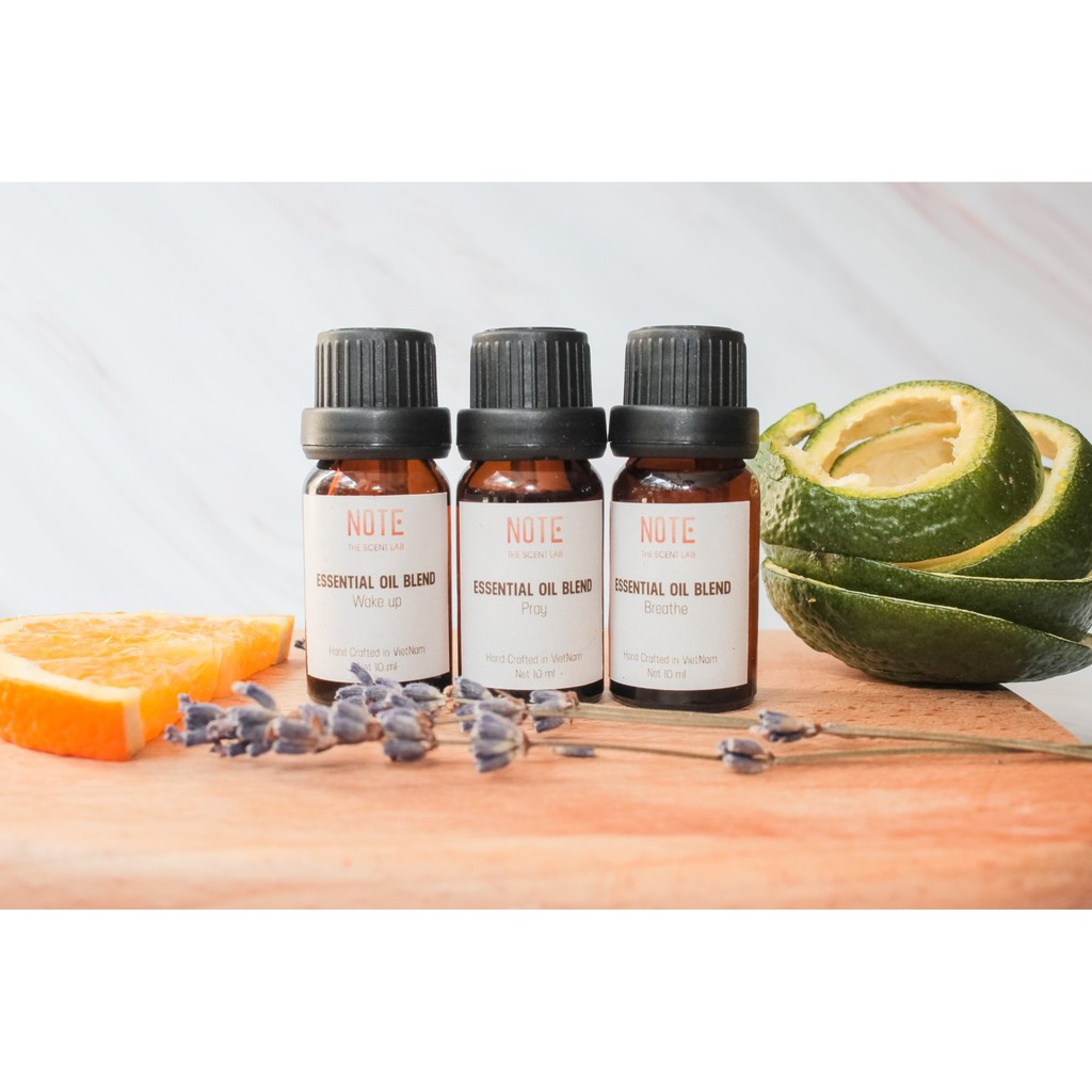 Blend Essential Oil - Tinh dầu hợp hương trị liệu 100% Aromatherapy  NOTE - The Scent Lab