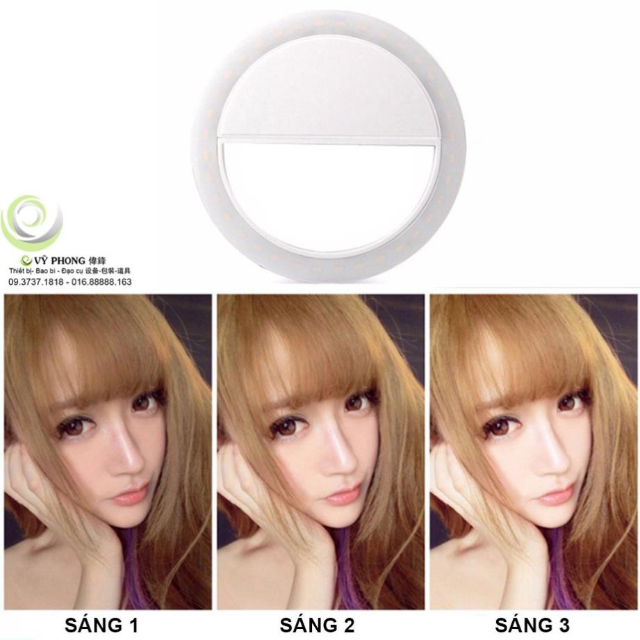 ĐÈN LED SELFIE RING DÀNH CHO STREAMER DÂY CÁP SẠC DDC-112