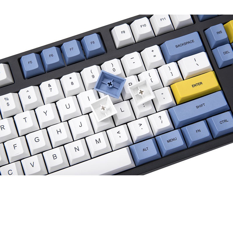 Capturer Starry Night Keycap Chiều cao ban đầu PBT Thăng hoa Cherry MX8.0 Bàn phím cơ IKBC