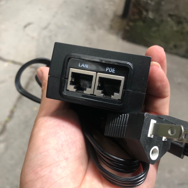 Ubiquiti 24V DC 1.0A 24w poe adapter