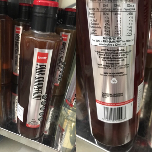 Sirup pha chế COMBO 4 CHAI