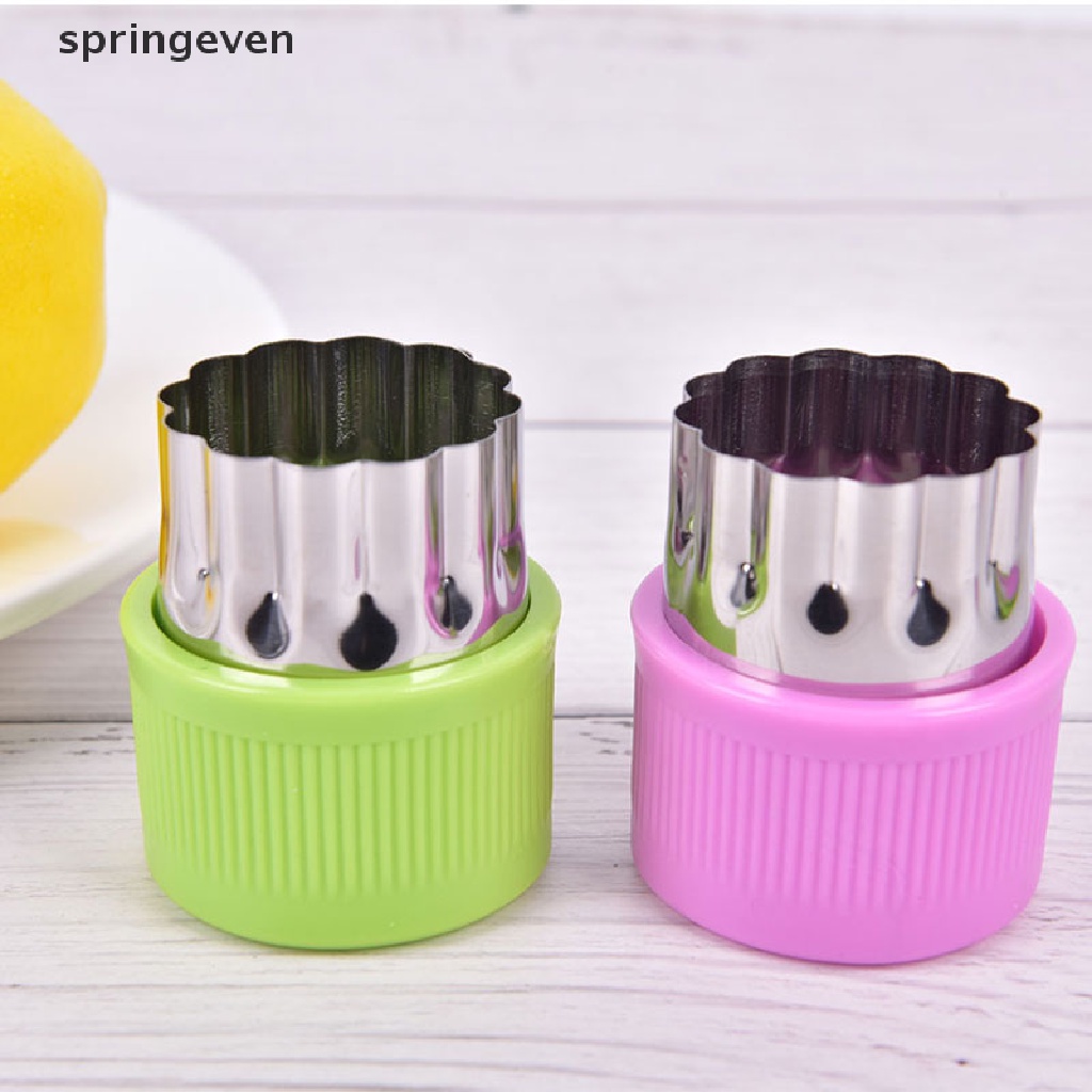 Bộ 9 Khuôn Cắt Bánh Quy Bằng Thép Không Gỉ Hình Bông Hoa