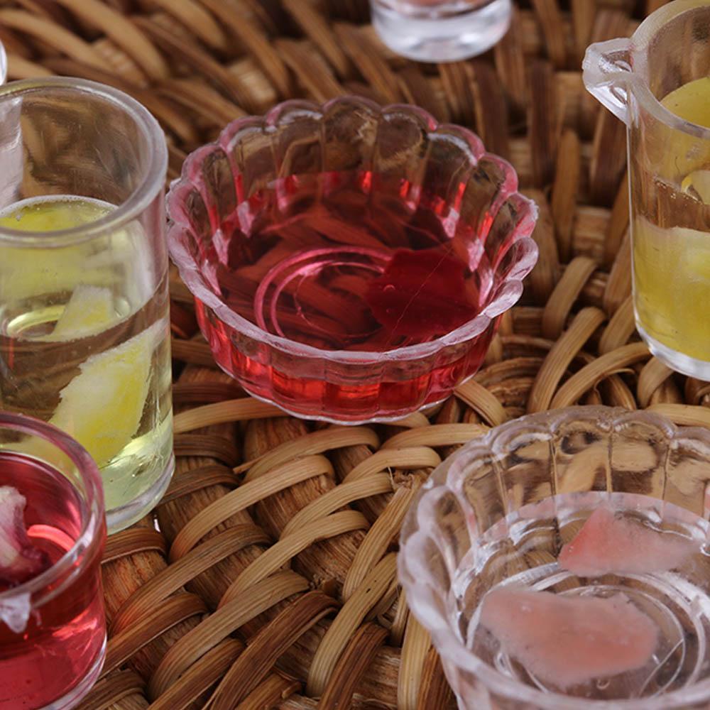 NIUYOU Bộ 15 Ly Chén Dĩa Đồ Chơi Búp Bê Cỡ 1 / 12