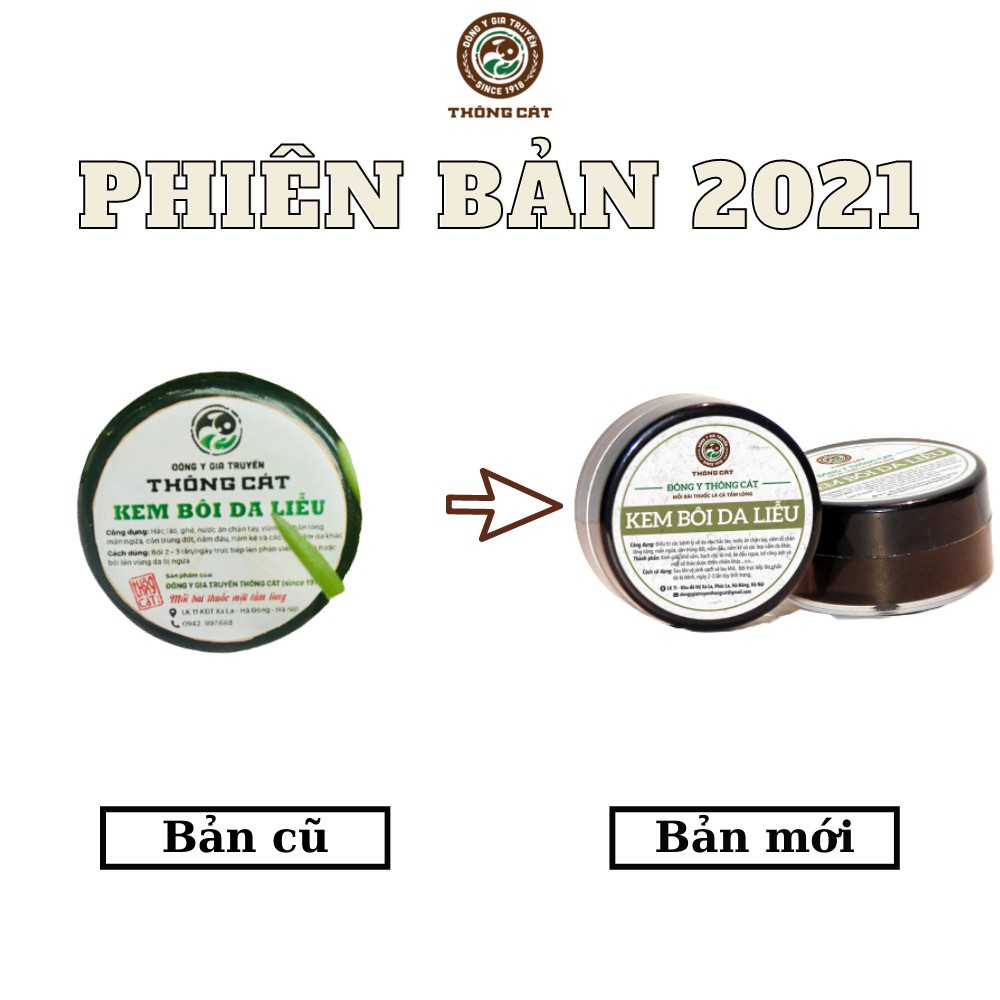 Khỏi 100% ghẻ lở, viêm nấm da, nước ăn chân tay - Kem da liễu Đông y gia truyền Thông Cát (Since 1918)