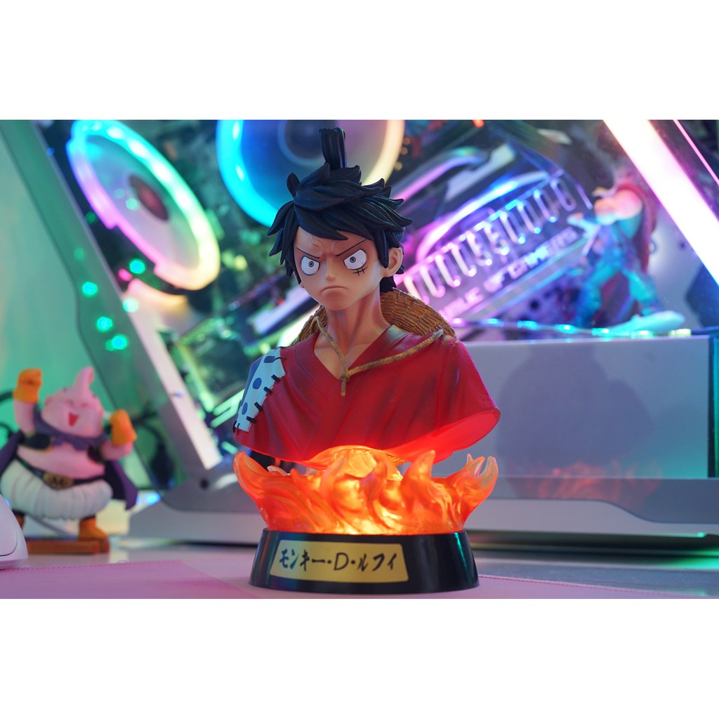 [SỐC] có sẵn Mô hình Zoro luffy sanji hải tặc mũ rơm ( one piece ) có đèn led