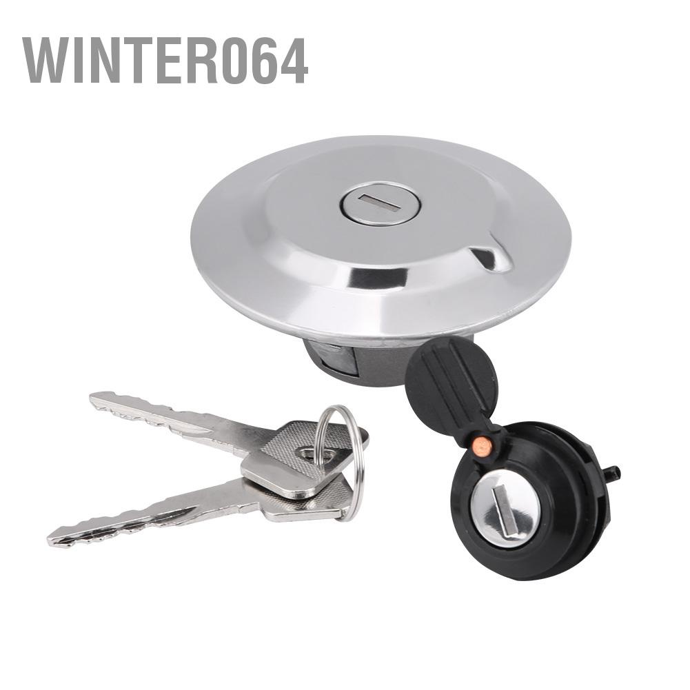Xe máy Scooter Khóa công tắc đánh lửa Bộ chìa khóa nắp xăng cho Yamaha YBR125 2002-2013 Winter064