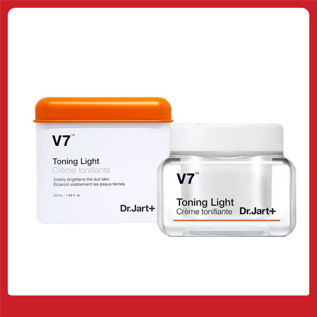 KEM DƯỠNG TRẮNG DA V7 Toning Light Dr Jart 50ml của Hàn Quốc